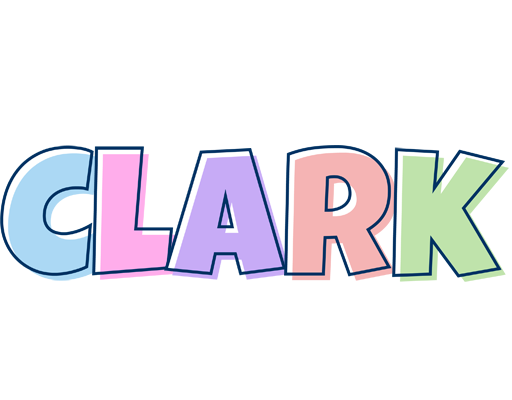 Clark pastel logo