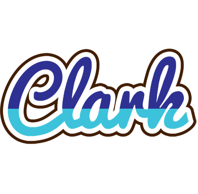 Clark raining logo