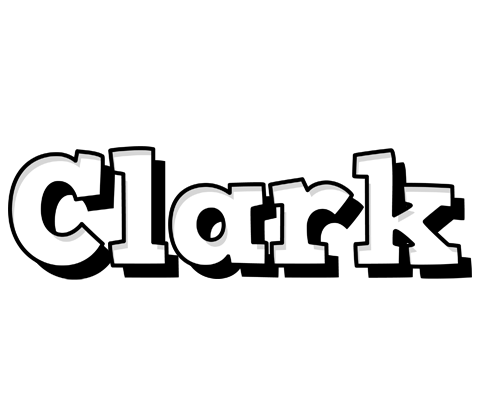 Clark snowing logo