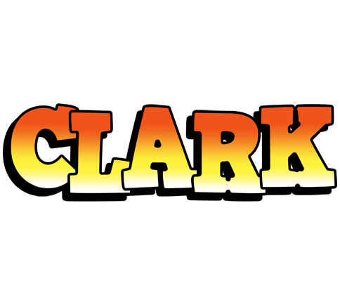 Clark sunset logo