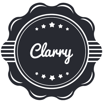 Clarry badge logo