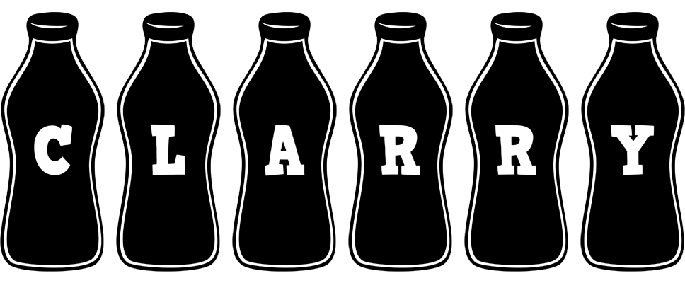 Clarry bottle logo
