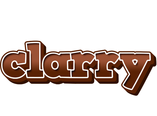 Clarry brownie logo