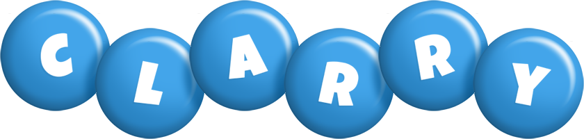 Clarry candy-blue logo