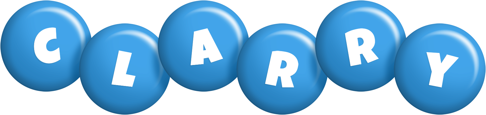 Clarry candy-blue logo