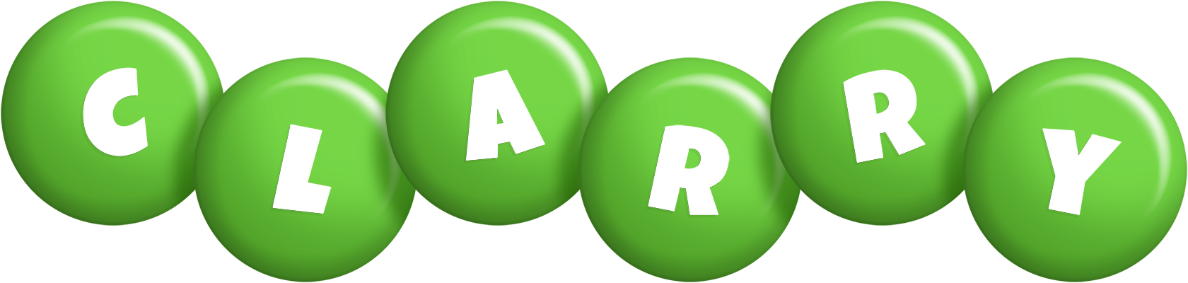 Clarry candy-green logo