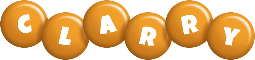 Clarry candy-orange logo