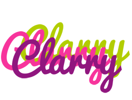 Clarry flowers logo