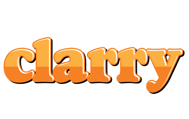 Clarry orange logo