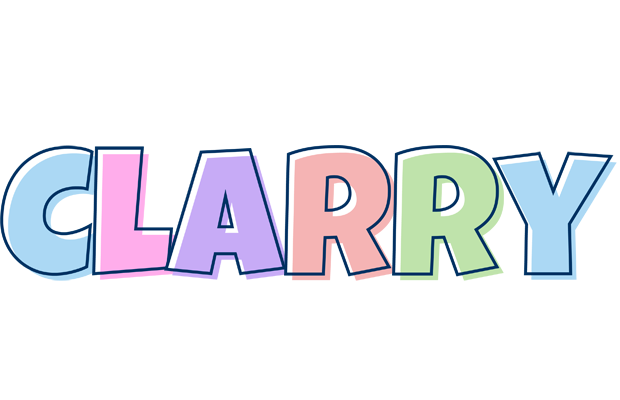 Clarry pastel logo
