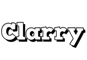 Clarry snowing logo
