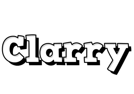 Clarry snowing logo