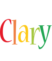 Clary birthday logo