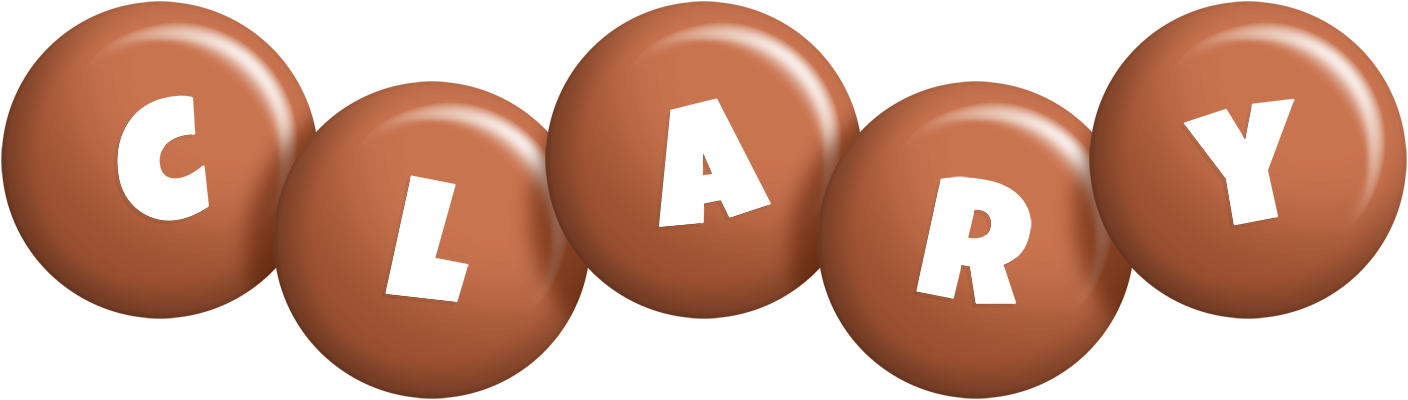 Clary candy-brown logo