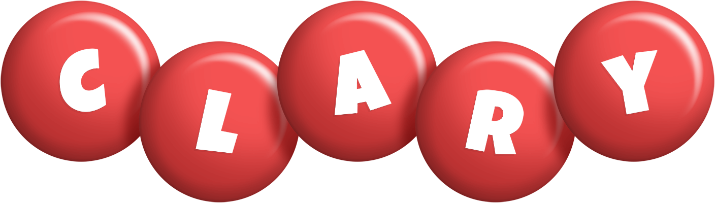 Clary candy-red logo