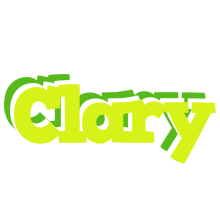 Clary citrus logo