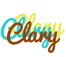 Clary cupcake logo