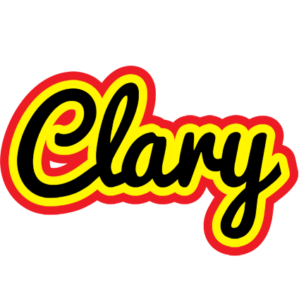 Clary flaming logo