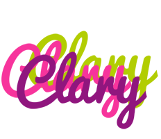 Clary flowers logo