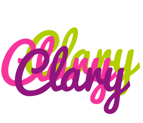 Clary flowers logo