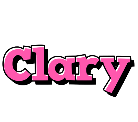 Clary girlish logo