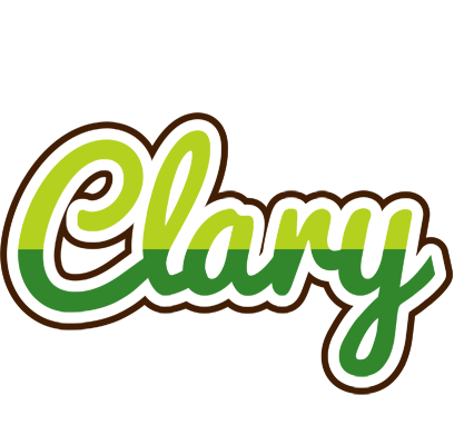 Clary golfing logo