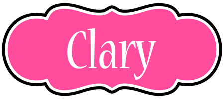 Clary invitation logo