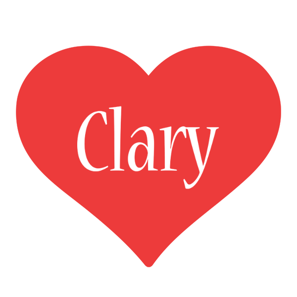 Clary love logo