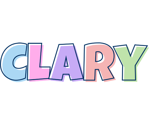 Clary pastel logo