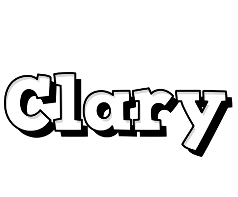 Clary snowing logo