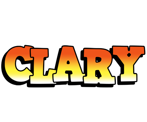 Clary sunset logo