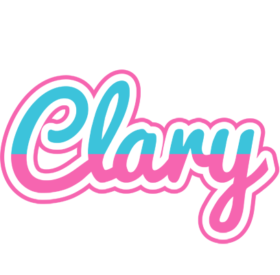 Clary woman logo