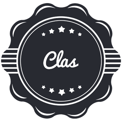 Clas badge logo