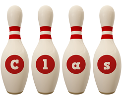 Clas bowling-pin logo