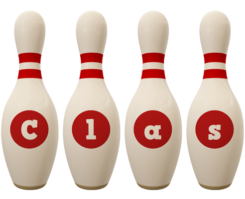 Clas bowling-pin logo