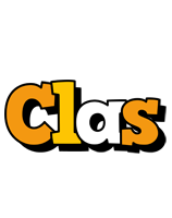 Clas cartoon logo