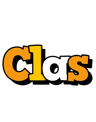 Clas cartoon logo