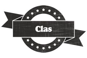 Clas grunge logo