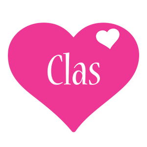 Clas love-heart logo