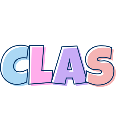 Clas pastel logo