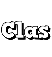 Clas snowing logo