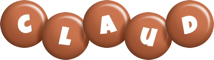 Claud candy-brown logo