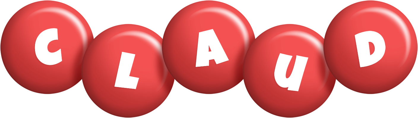 Claud candy-red logo