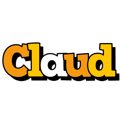Claud cartoon logo