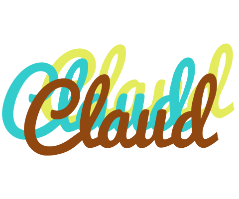 Claud cupcake logo