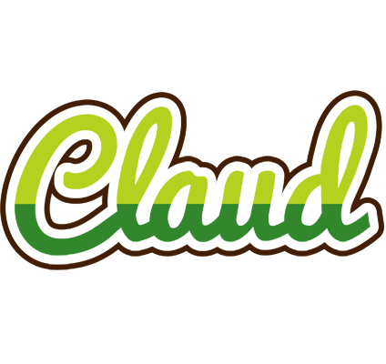 Claud golfing logo