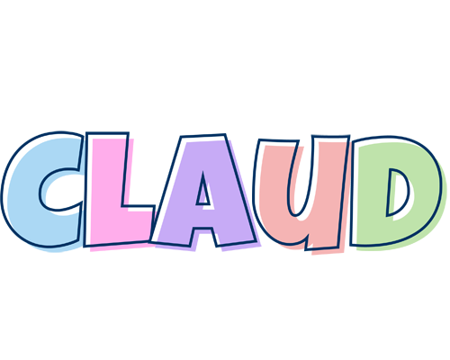 Claud pastel logo