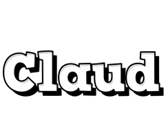 Claud snowing logo