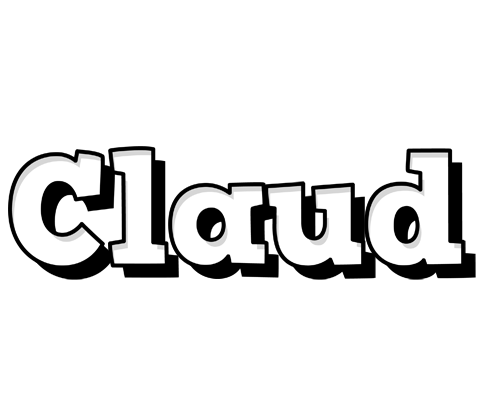Claud snowing logo