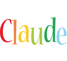 Claude birthday logo